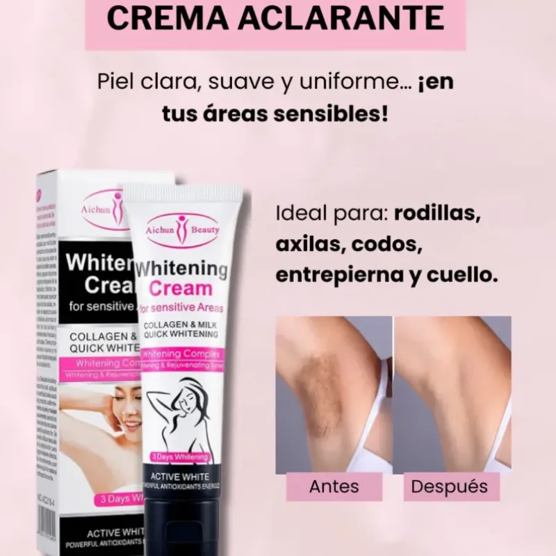 Crema Blanqueadora para la Piel