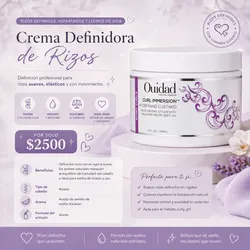 Crema Definidora de rizos