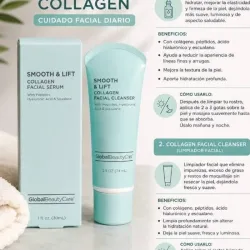 Global Beauty Limpiador de Colágeno y Acido Hialurónico