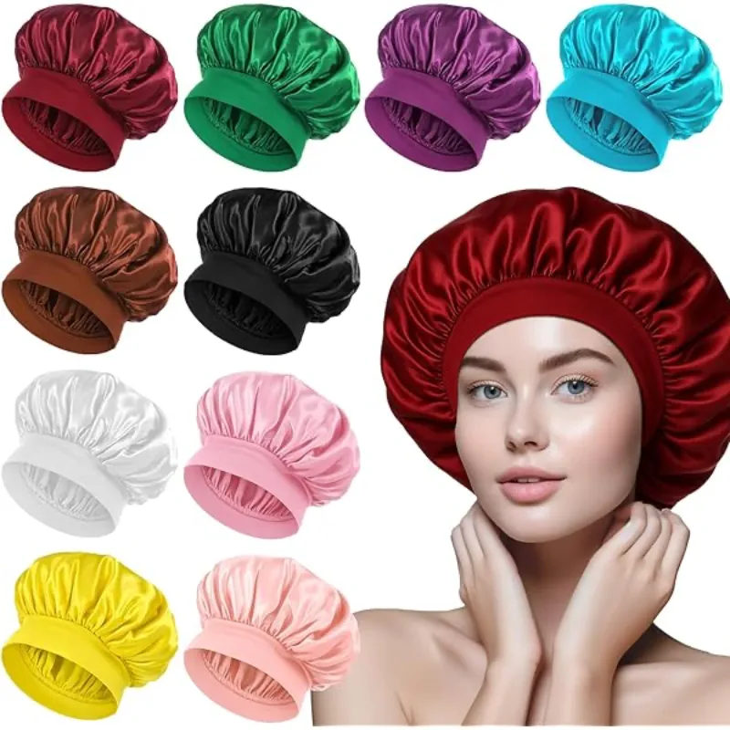 Gorro de satin corto 