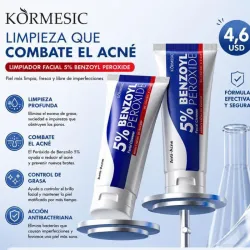 Komersic Limpiador Peróxido Benzoyl 5%