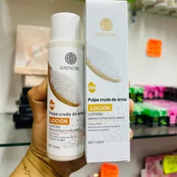 Loción de hidratante de arroz