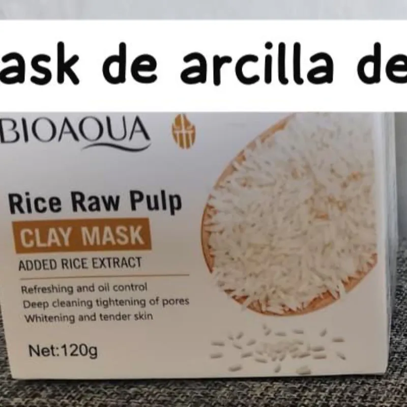 Mascarilla de arcilla de arroz 