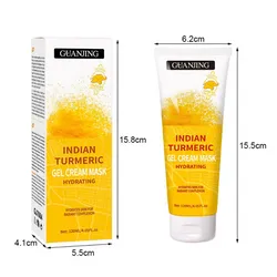 Mascarilla de gel de Cúrcuma 