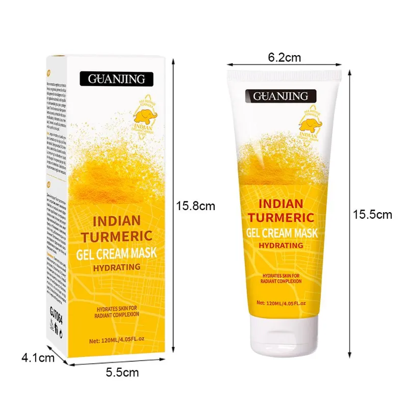 Mascarilla de gel de Cúrcuma 