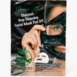 Mascarilla Negra Peel Off Carbon Activado