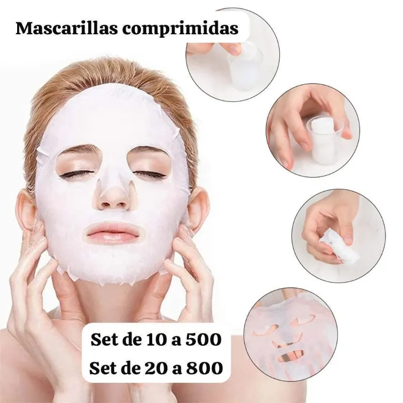 Mascarillas Comprimidas 
