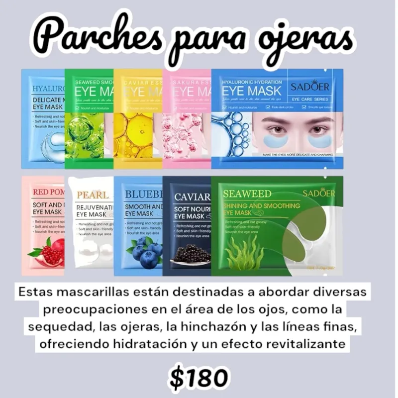 Parches de ojeras 