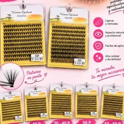 Pestañas  de Punto Nesura