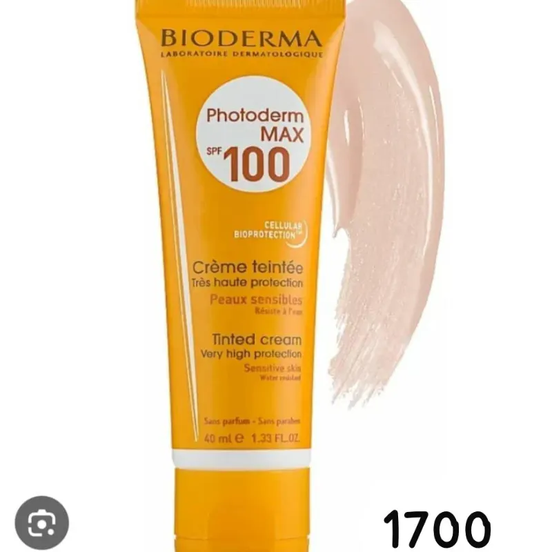 Protector solar Bioderma con color 