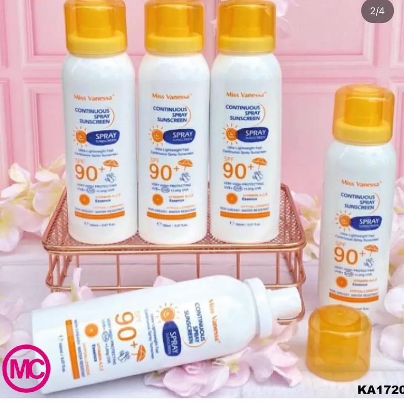 Protector Solar Miss Vanessa Spray 90 spf
