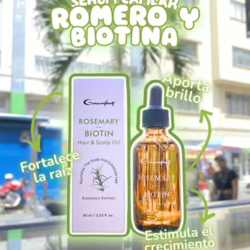 Serum Capilar de Romero y Biotina