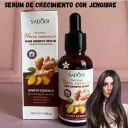 Serum para el cabello de jengibre 