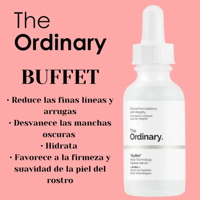 Serum The Ordinary Buffet 