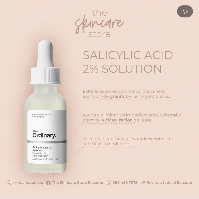 Serum The Ordinary de Ácido Salicílico 