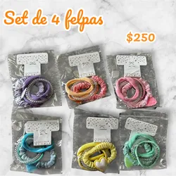 Set de 4 felpas 