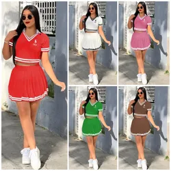 Conjunto de Saya short con pulover