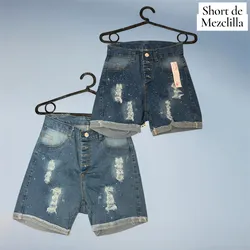 Short de mezclilla