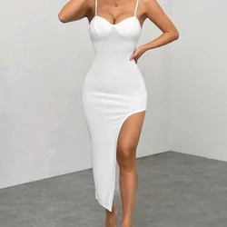 Vestido Blanco Escote