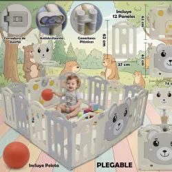 Corral plegable