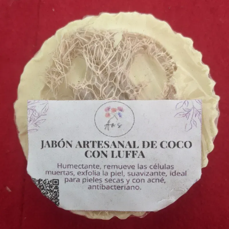 Jabón de Coco con Luffa (Aris)