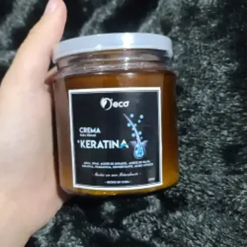 Crema para peinar con keratina