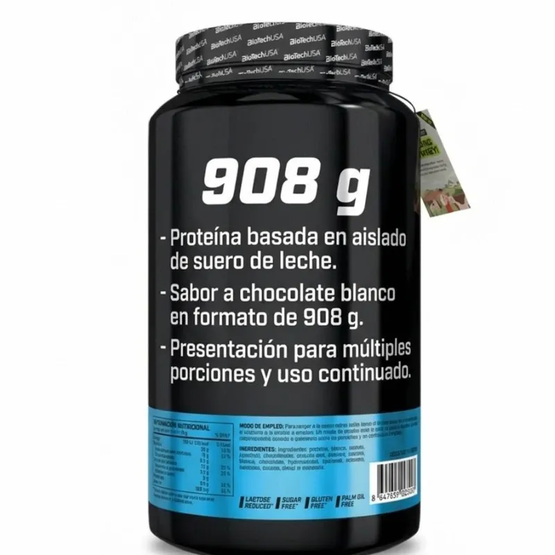 ISO Whey Zero — Chocolate blanco,