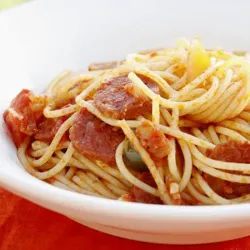 Espagueti de Chorizo 