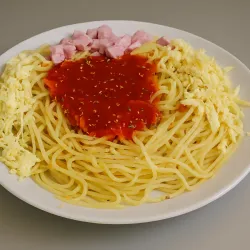 Espagueti de Jamón 