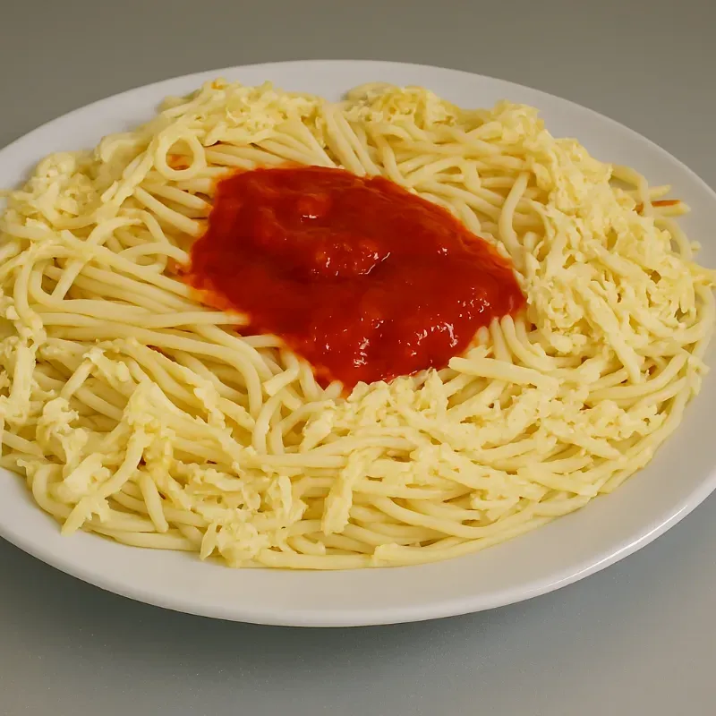 Espagueti Napolitano 