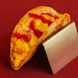 Taco de Jamón y Queso 