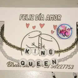 JGO Queen- King con perlitas