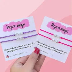 Pulseras amigas (os)