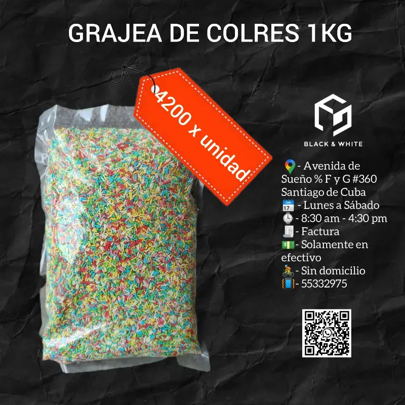 GRAJEA DE COLORES 1KG