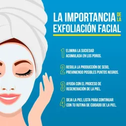 Exfoliación facial profesional 