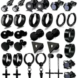 Aretes Negros 