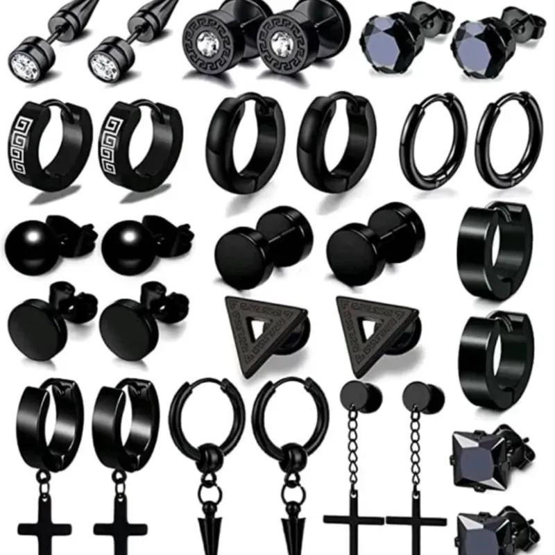 Aretes Negros 