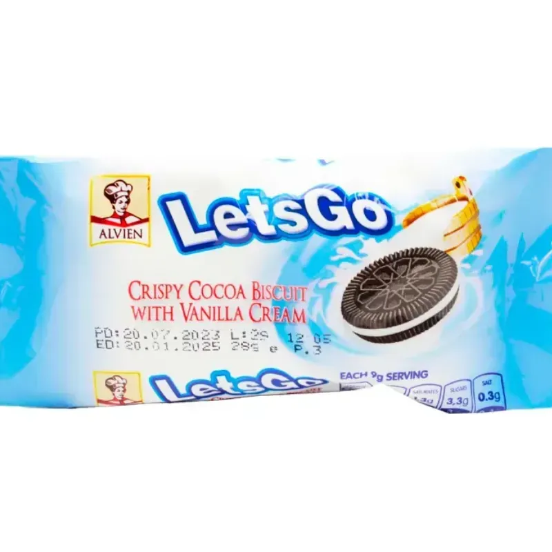 LetsGo galletas rellenas 