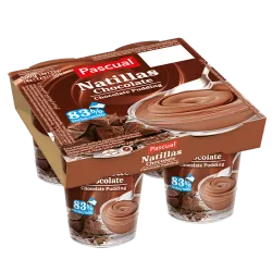 Natillas sabor chocolate 