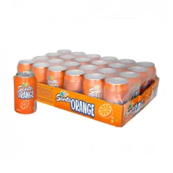 Refresco sabor naranja