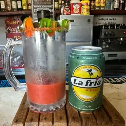 Michelada de cerveza importada 