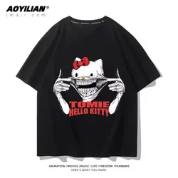 Pullover de Tomie X Hello Kitty. 🖤