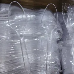 Cuchara Pequeña Transparente DS2  (C-B/A1333)x50