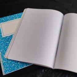 Libreta 📓 grande lisa al lomo 50H(C-B/A1386)x1