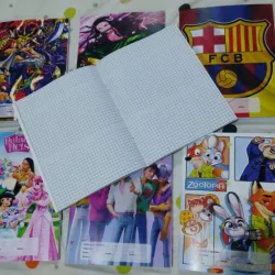 Libreta 📓 Pequeña Cuadriculada de Temáticas (C-B/A1412)x1