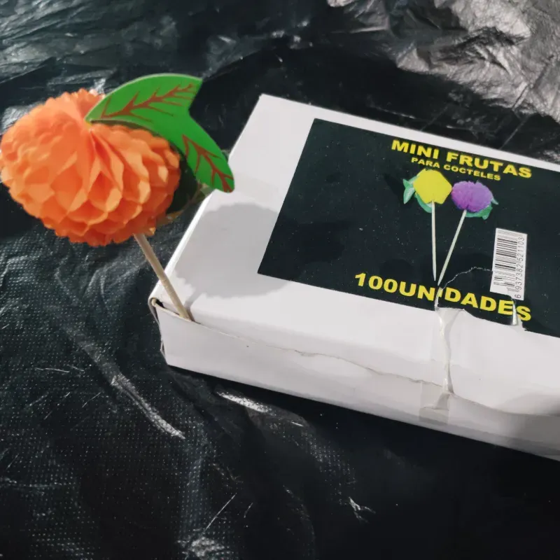 Mini frutas para cócteles 