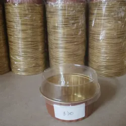 Moldes Aluminio C/Tapa PET (C-B/A1241)