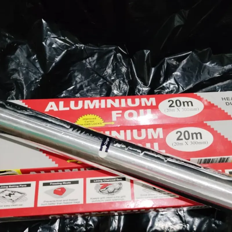 Papel aluminio 20 mt