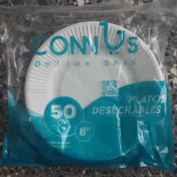 Plato Biodegradable Conus 20 cm (C-B/A108)x50