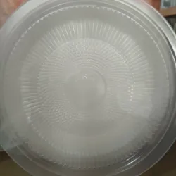 Plato Transparente Rígido 15 cm (C-B/A1361)x25